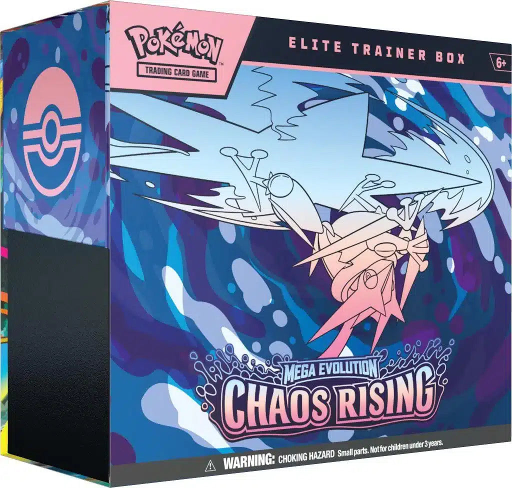Pokemon TCG – Mega Evolution – Chaos Rising Elite Trainer Box